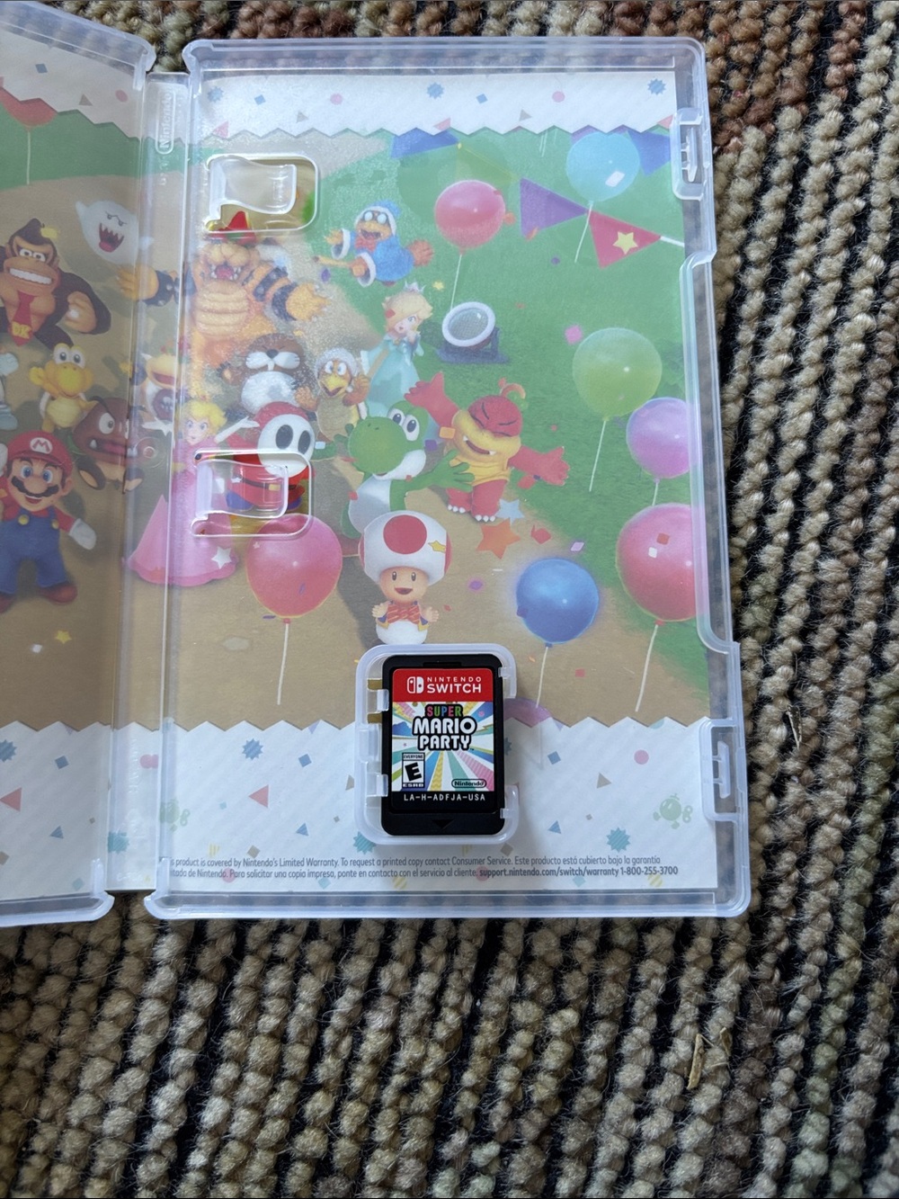 Nintendo Super Mario Party - Bright Multicolor Artwork (Blue & Red Accents) - Picture 2 of 2
